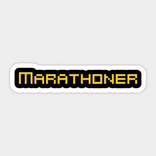 Metroid marathon Sticker